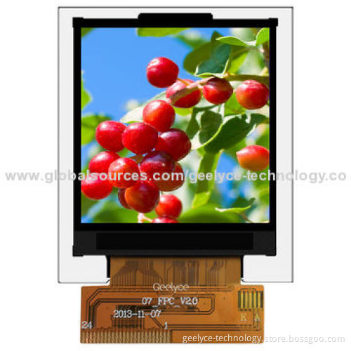 1.44-inch TFT LCD Panel, 128 RGB x 128P Resolution, 8/16-bit Interface and LED Backlight